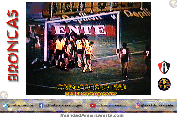 bronca club america atlas 1980