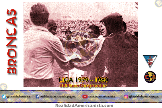 bronca club america tampico 1979 1980