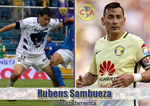 foto 03 historia rivalidad america pumas 28 rubens sambueza