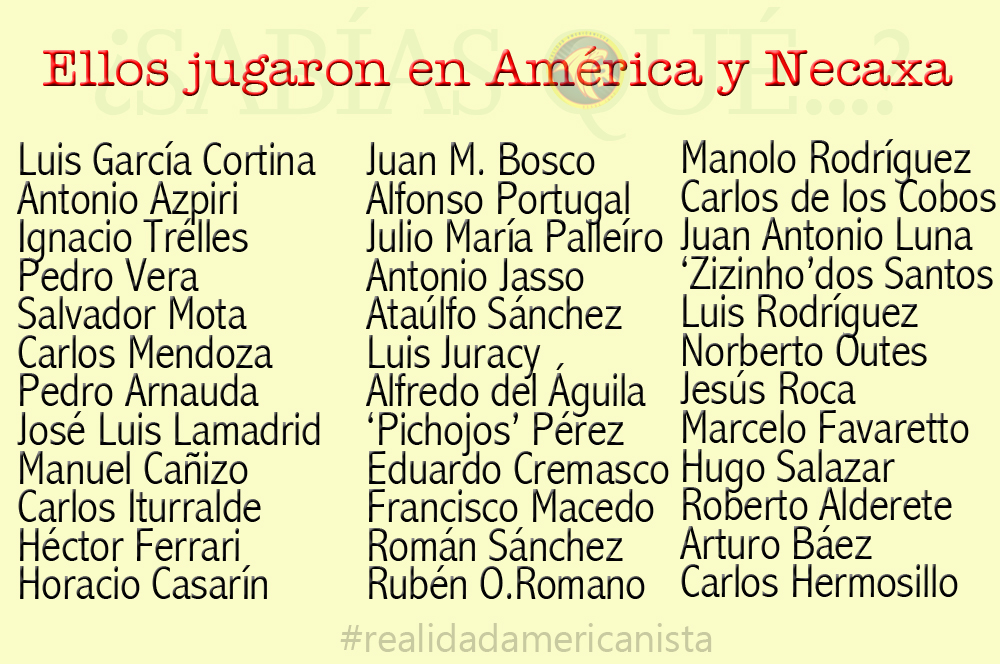 proximo rival jugaron en america y necaxa 1 