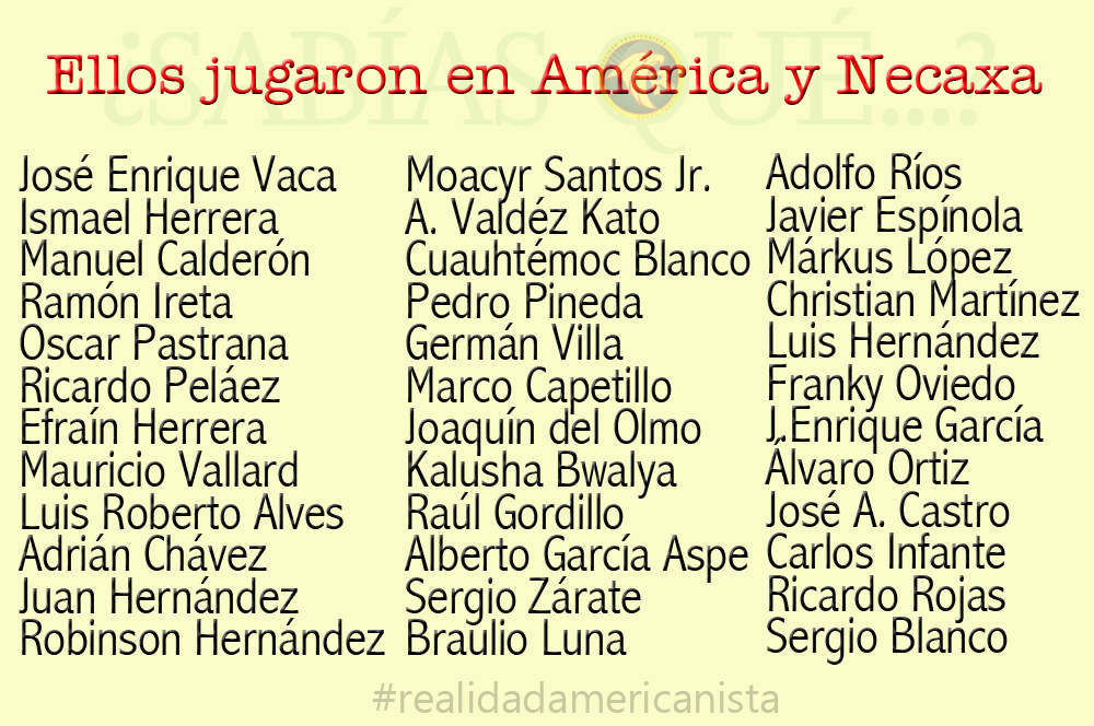 proximo rival jugaron en america y necaxa 2 