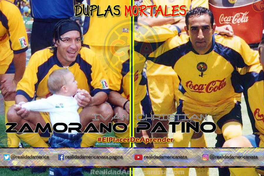 duplas mortales club america 13 ivan zamorano christian patino