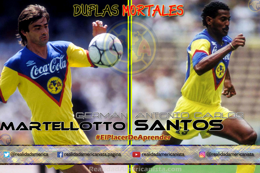 duplas mortales club america 24 german martellotto antonio carlos santos