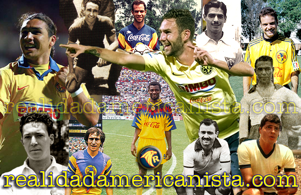 Pedro Suiniaga, Luis García Cortina, Octavio Vial, Leopoldo, Proal, Florencio Caffaratti , Javier Fragoso, Norberto Outes, Francois Omam Biyik, Luis Roberto Alves ‘Zaguinho’, Luis García Postigo, Salvador Cabañas, Miguel Layún anotaron 4 goles Pedro Suiniaga, Luis García Cortina, Octavio Vial, Leopoldo, Proal, Florencio Caffaratti , Javier Fragoso, Norberto Outes, Francois Omam Biyik, Luis Roberto Alves ‘Zaguinho’, Luis García Postigo, Salvador Cabañas y Miguel Layún anotaron 4 goles como jugadores del Club América