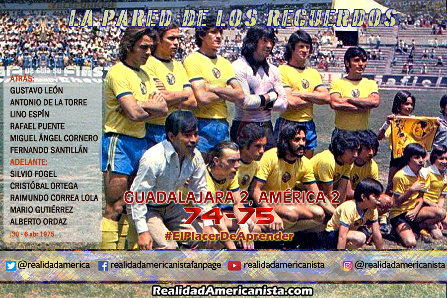 095 club america chivas guadalajara 74 75