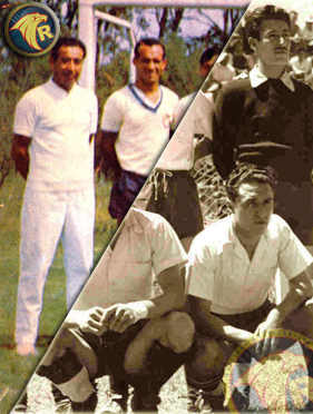 José Moncebáez como técnico y jugador americanista José Moncebáez como técnico y jugador americanista