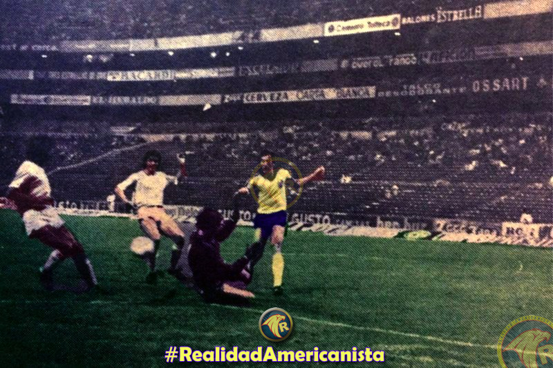 Primer gol de Miguel Ángel Gamboa con el América, al Tampico, temporada 1978-1979 en el estadio Azteca Primer gol de Miguel Ángel Gamboa con el América, al Tampico, temporada 1978-1979 en el estadio Azteca