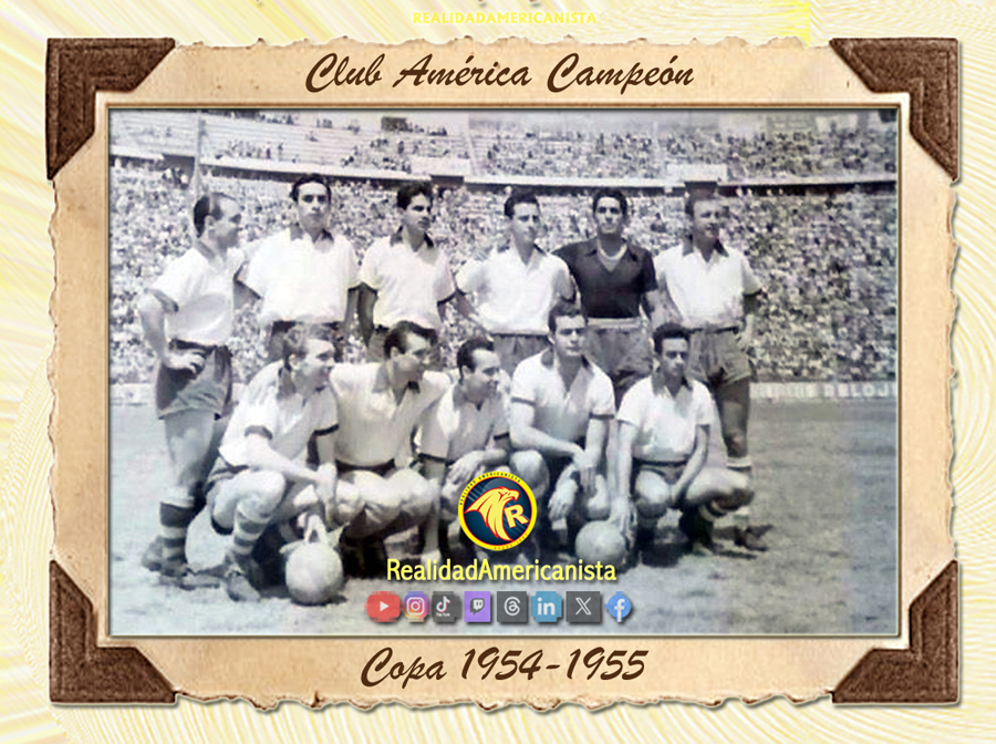 club america campeon copa 54 55