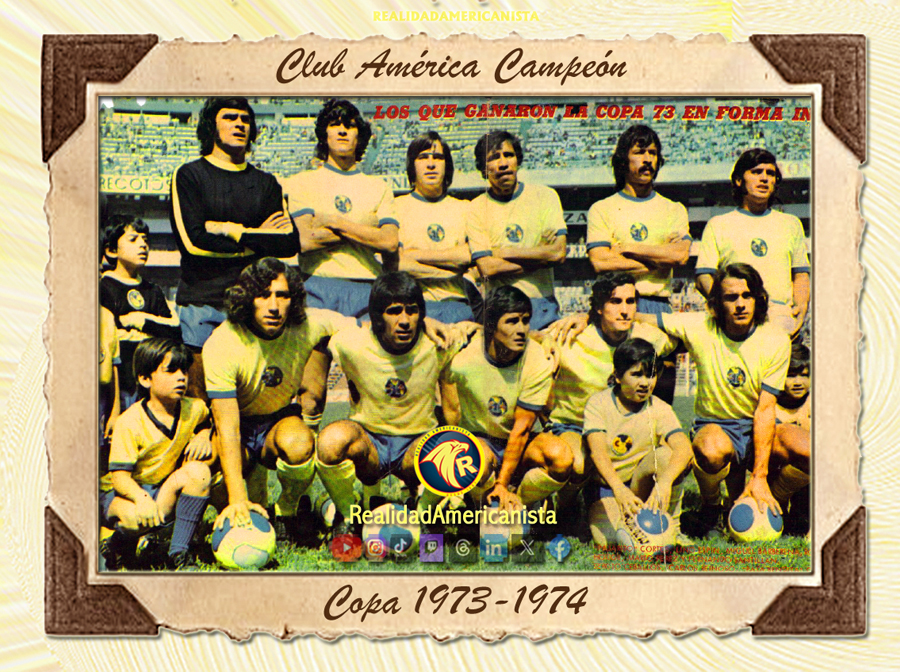 club america campeon copa 73 74