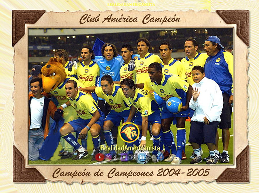 club america campeon de campeones 2004 2005
