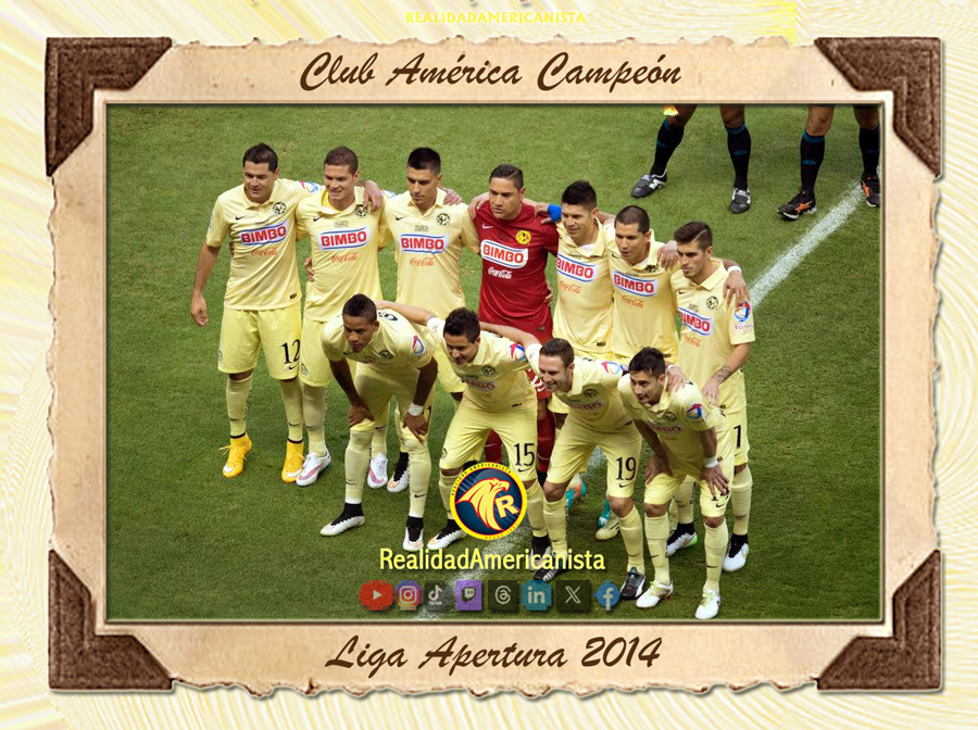 club america campeon liga 2014 apertura