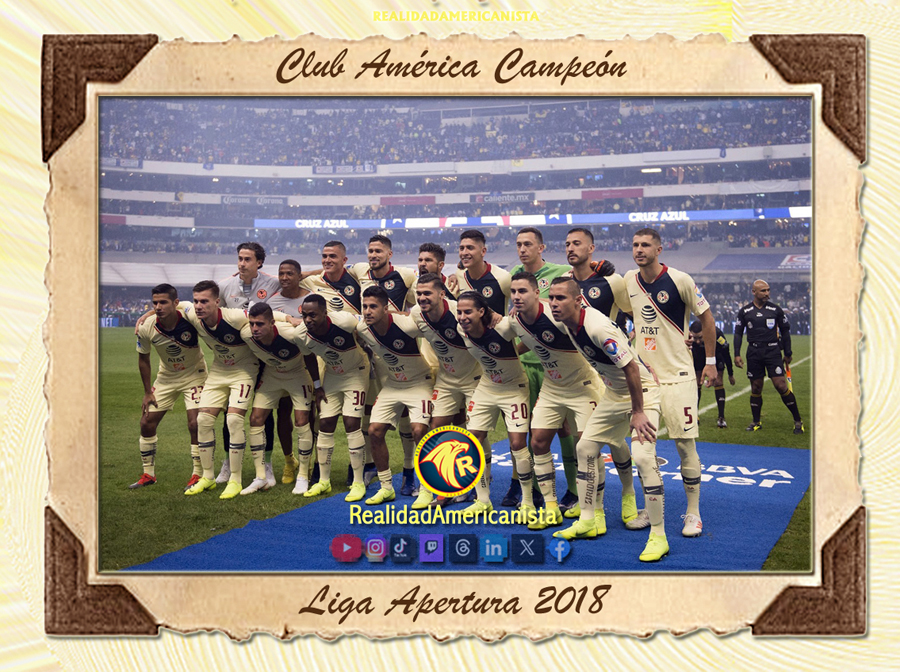 club america campeon liga 2018 apertura