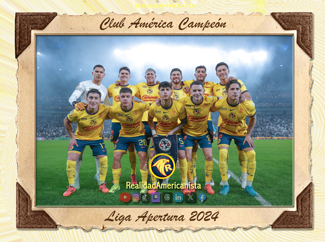 club america campeon liga Apertura 2024 apertura