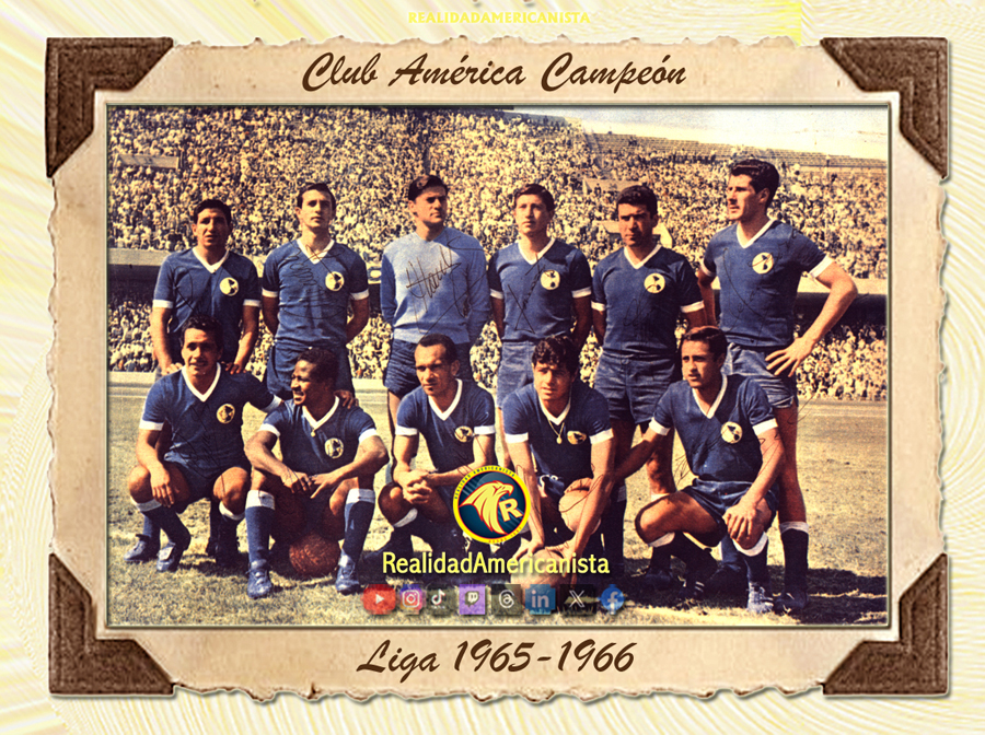 club america campeon liga 65 66