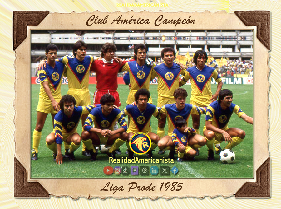 club america campeon liga 85 prode